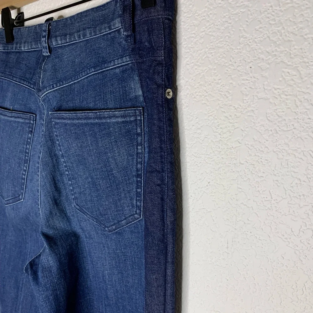 Rachel Comey jeans two tone sz 26 straight NWT Dark Blue Skinny #M2410 sample